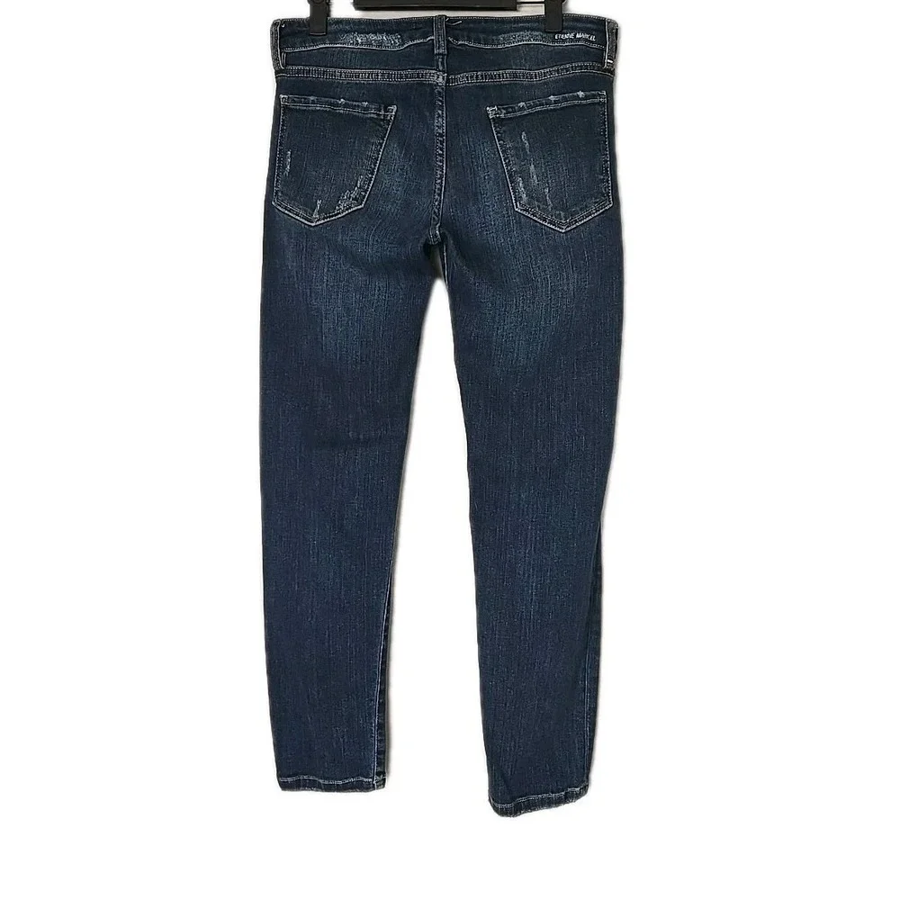 Etienne Marcel Destroyed Denim Button Fly Women's Jeans‎ Size 27